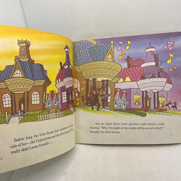 1970 Walt Disney’s Story of The Little House Book & Record #353 - Picture 5 of 15